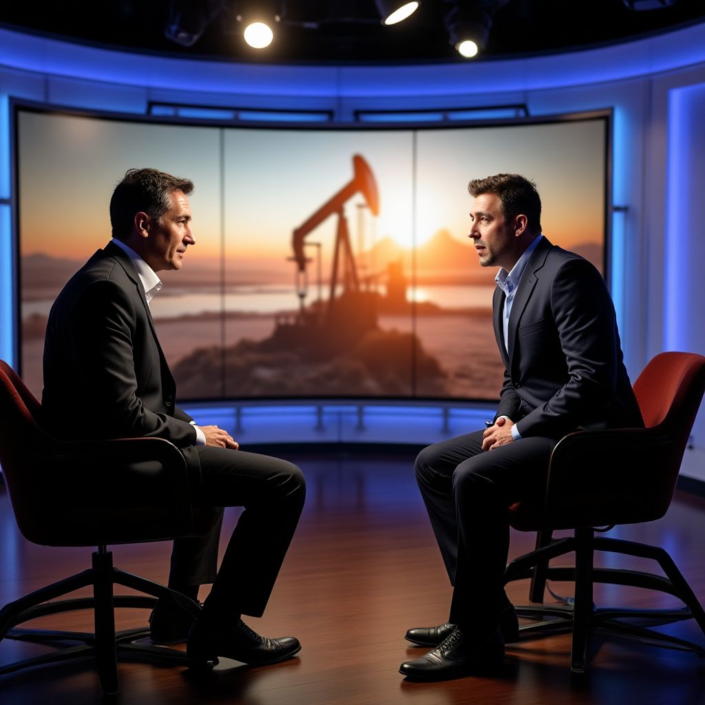 Entrevista Televisiva sobre Mercado Petrolero